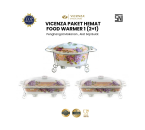 Paket Hemat Food Warmer 1 (2+1) Magnolia